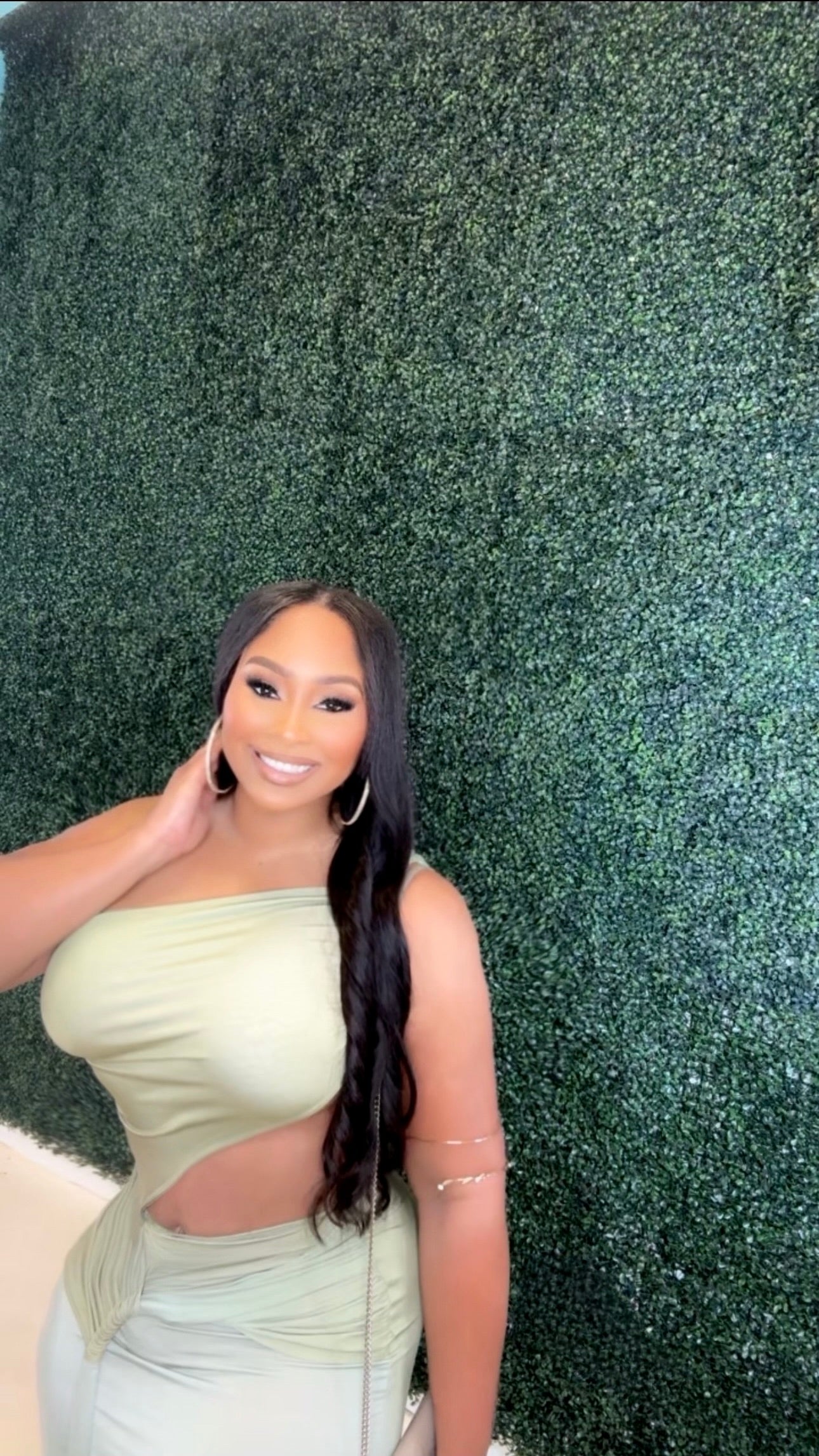 Soft Terrain – Ombré Cutout Maxi Set