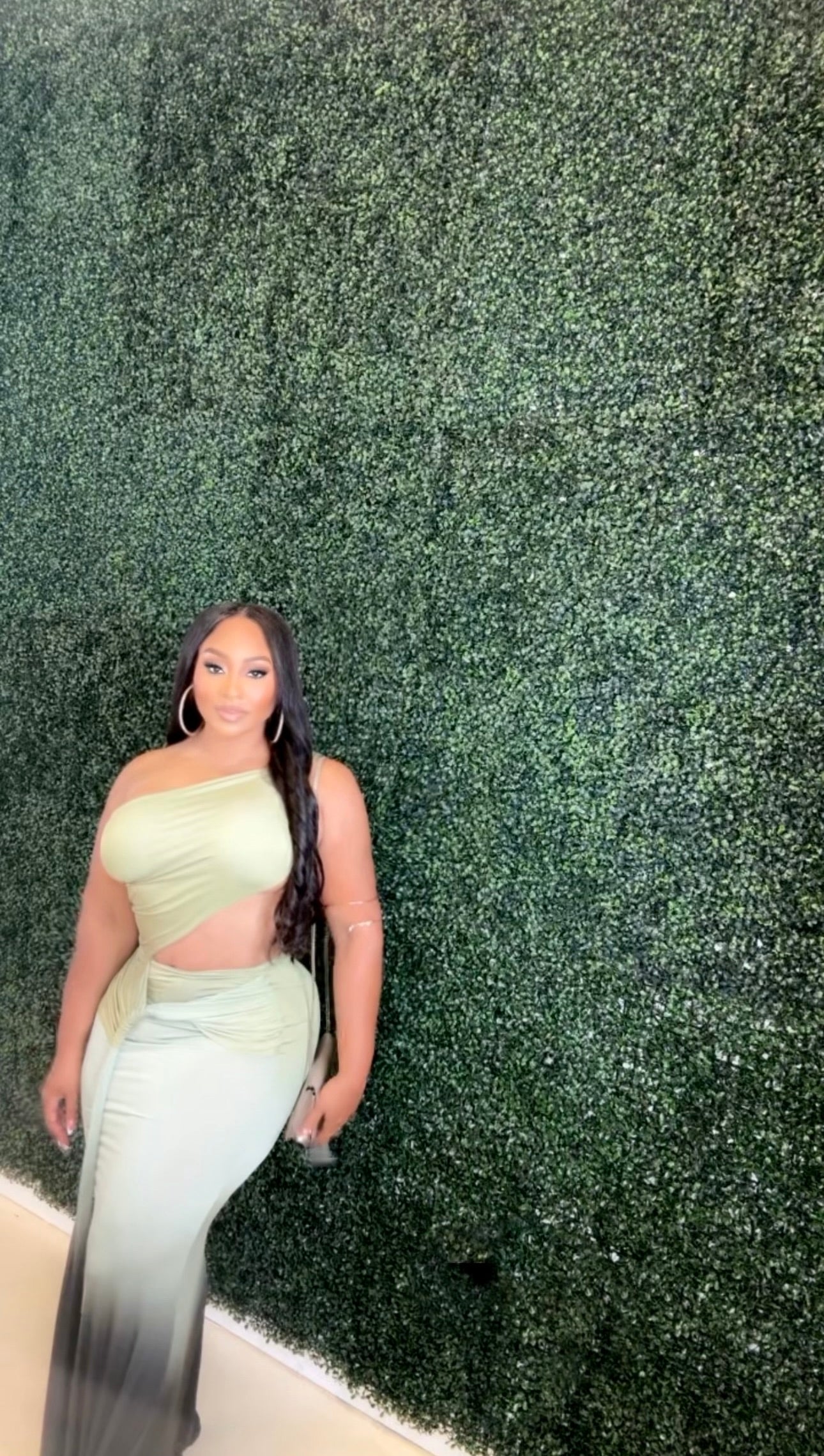 Soft Terrain – Ombré Cutout Maxi Set