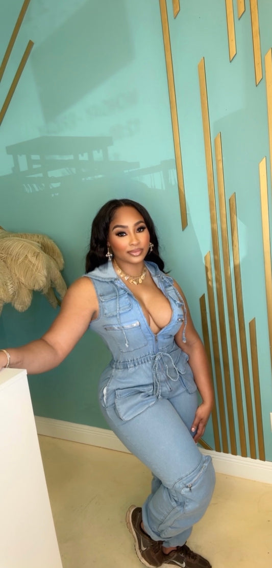 CATCH A RIDE JUMPSUIT