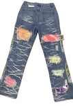 Graphic Denim Jeans