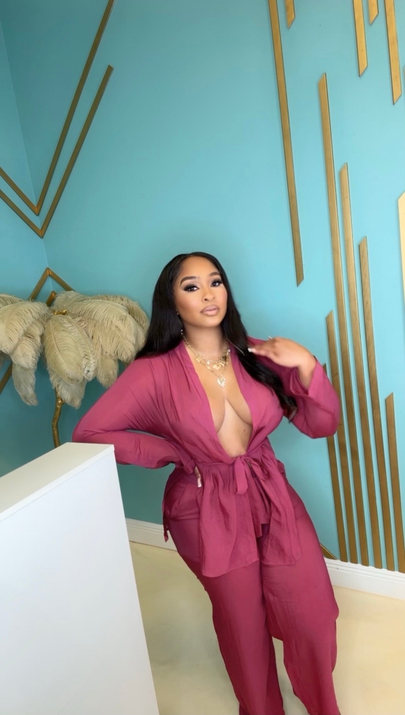 PRIVATE JET PANT SET