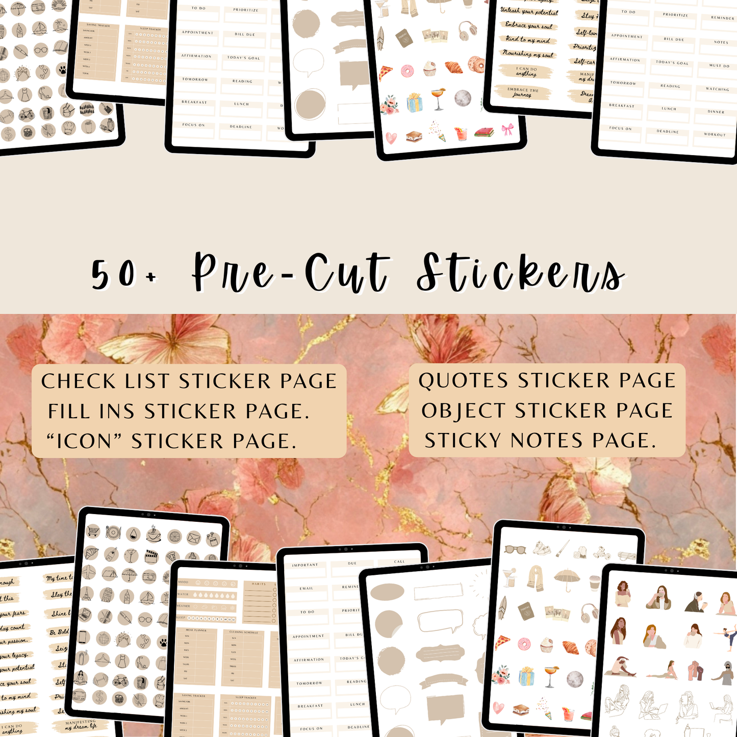 2026 Lethal Bible Planner+ Sticker Book Bundle