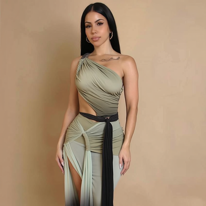 Soft Terrain – Ombré Cutout Maxi Set